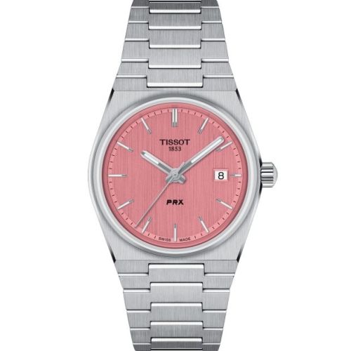 Tissot PRX Quartz 35 Stainless Steel / Pink